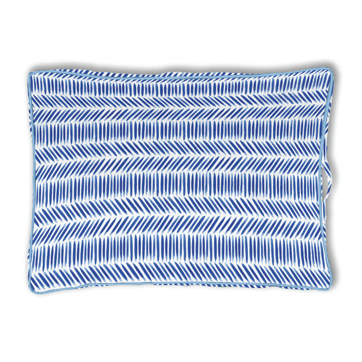 modern chic stylish dog bed | patterned dog bed