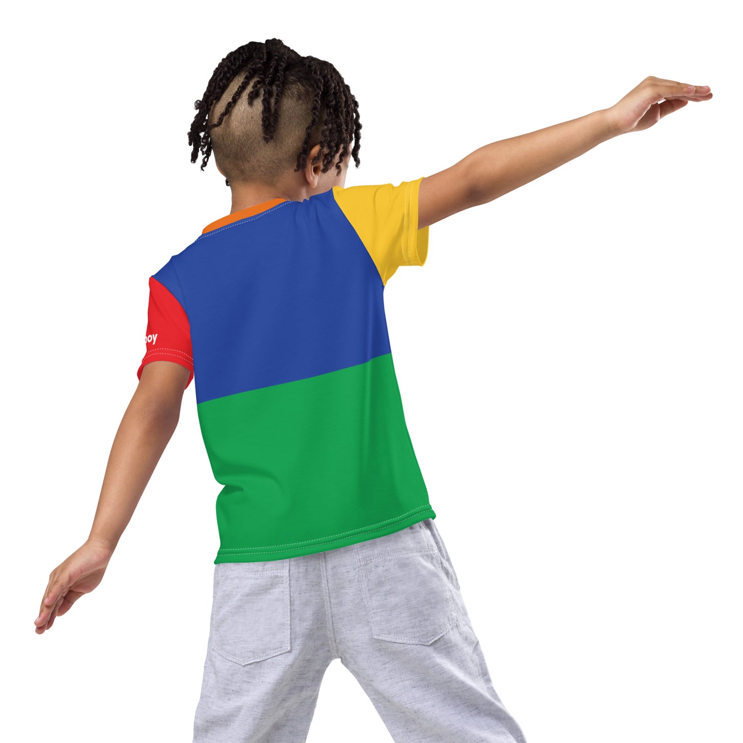 KIDS Logo Colorblock T-shirt