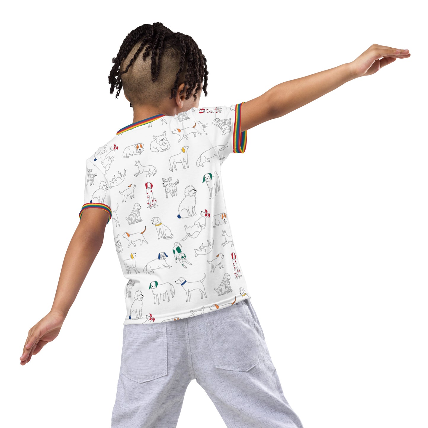 KIDS Dogs of All Colors T-Shirt