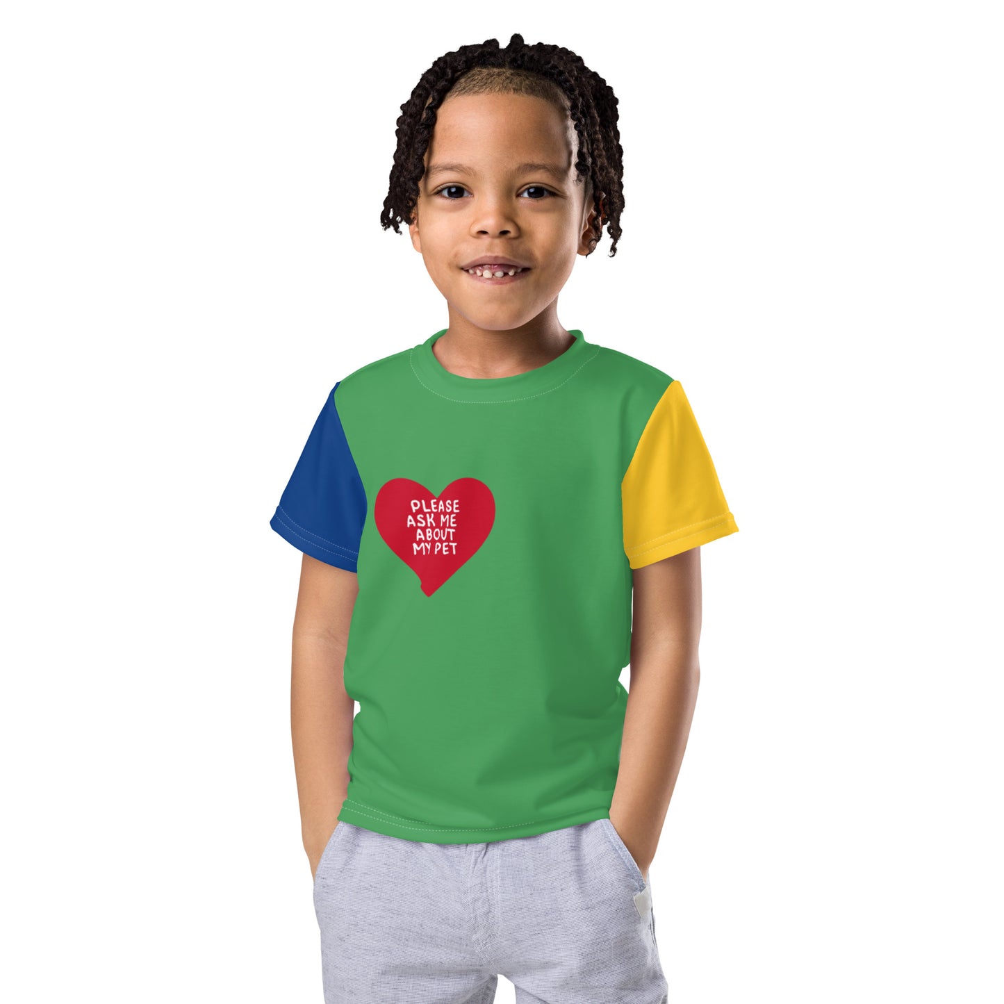 KIDS Ask Me About My Pet T-shirt