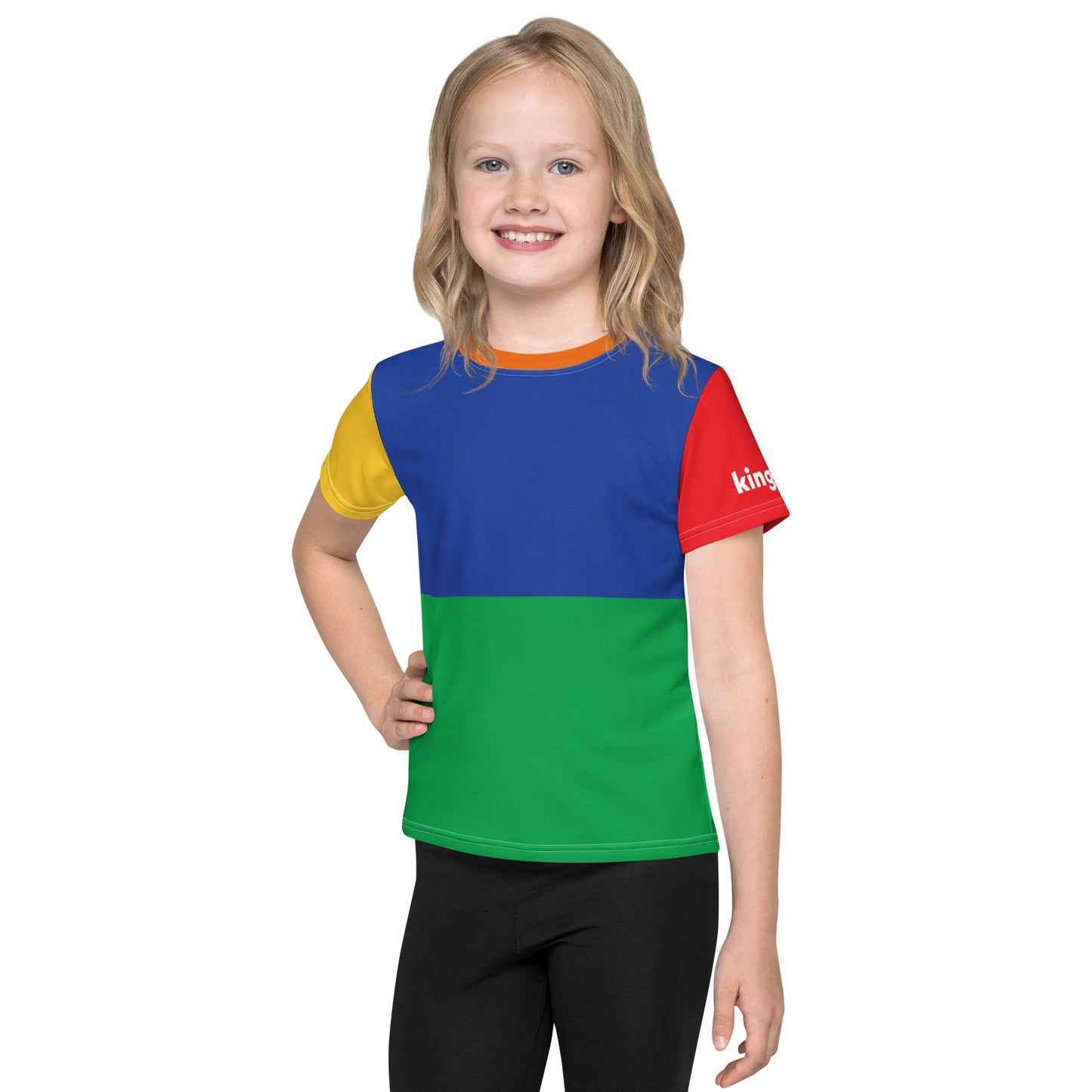 KIDS Logo Colorblock T-shirt