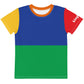 kids colorblock t-shirt