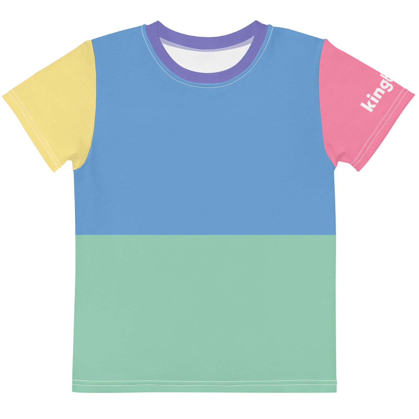 KIDS Logo Pastel Colorblock T-shirt