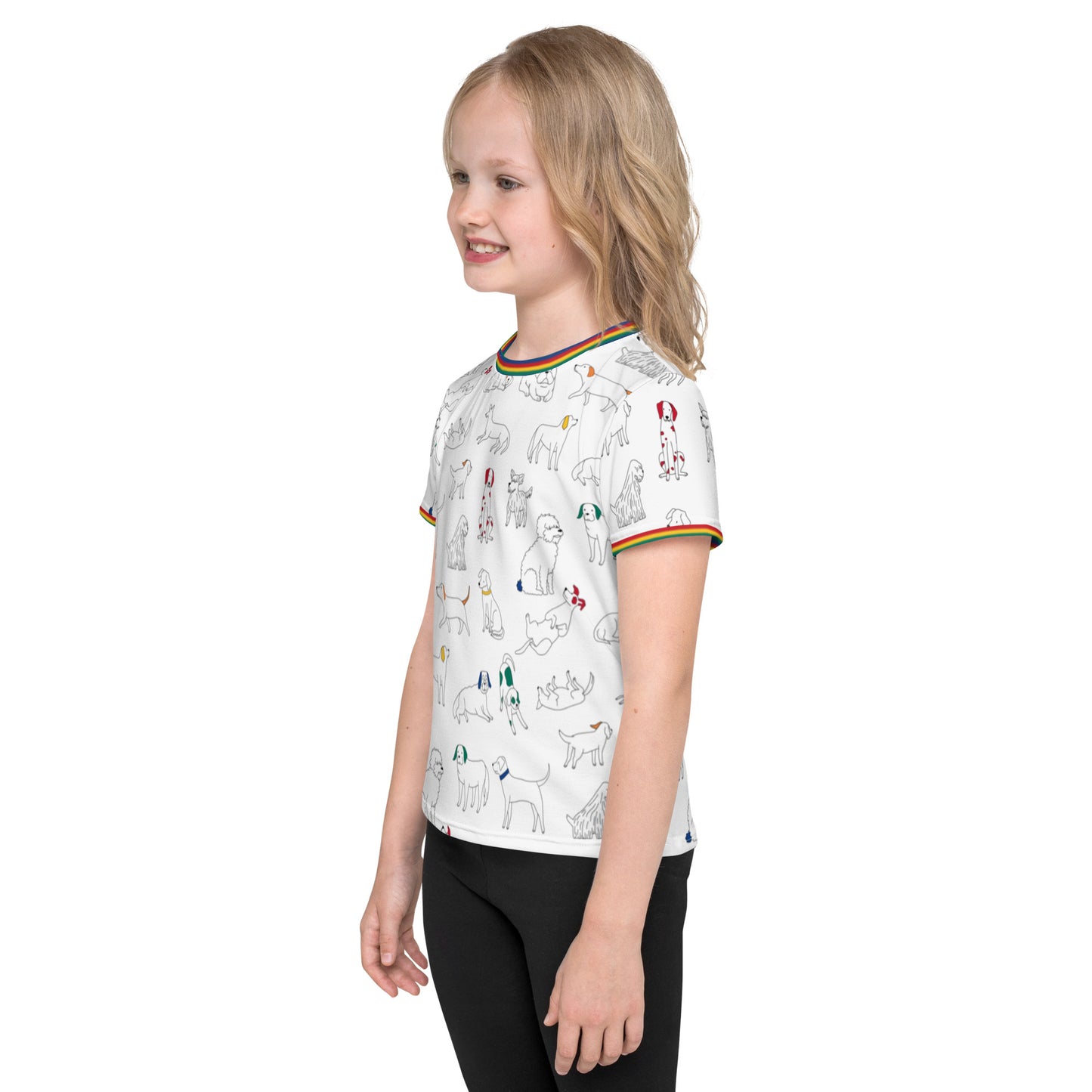 KIDS Dogs of All Colors T-Shirt