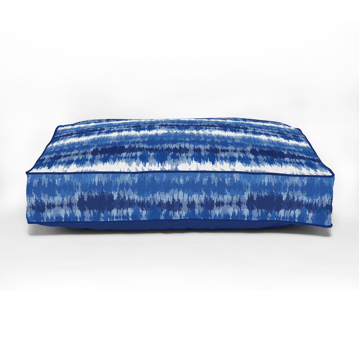 blue white dog bed patterned dog bed durable chic stylish dog bed