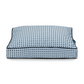 blue and black dog bed | stylish dog bed | washable dog bed
